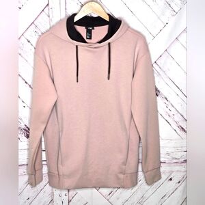 H&M Pink Pullover Sweatshirt Hood